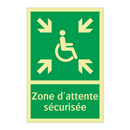 Zone d'attente sécurisée