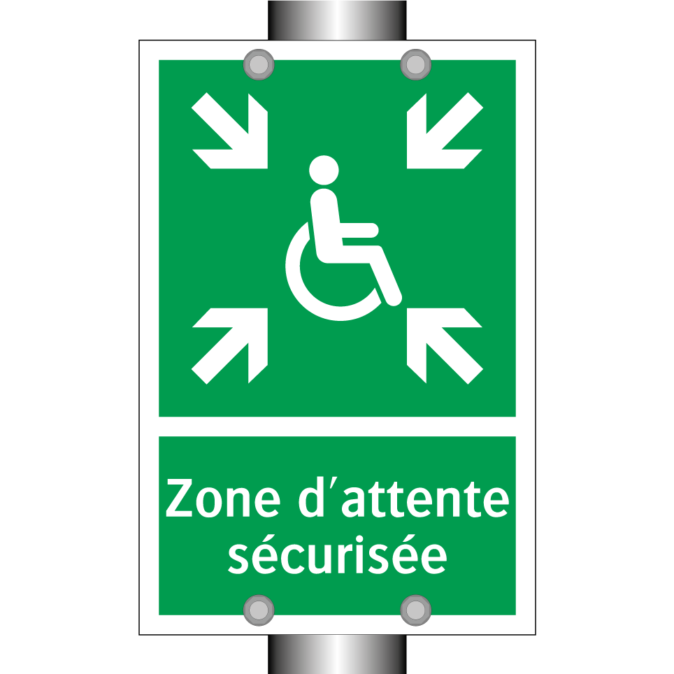 Zone d'attente sécurisée