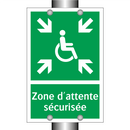 Zone d'attente sécurisée