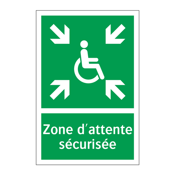 Zone d'attente sécurisée