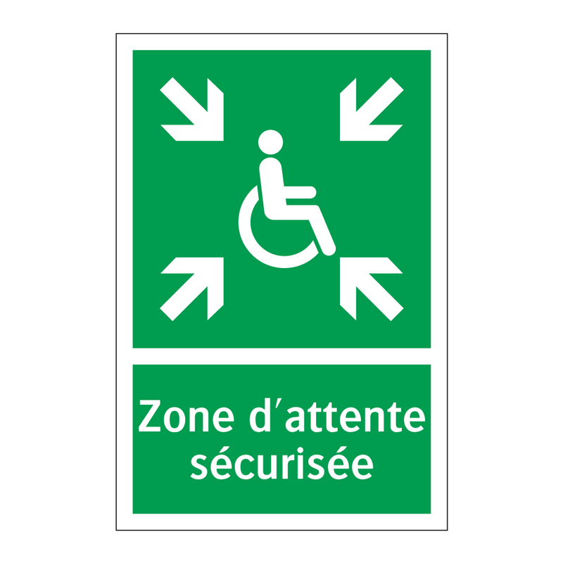Zone d'attente sécurisée