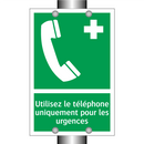Utilisez le téléphone uniquement pour les urgences