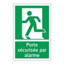 Porte sécurisée par alarme