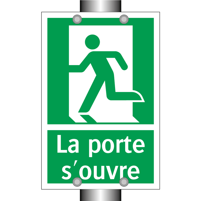 La porte s'ouvre
