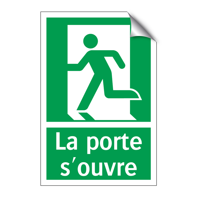La porte s'ouvre