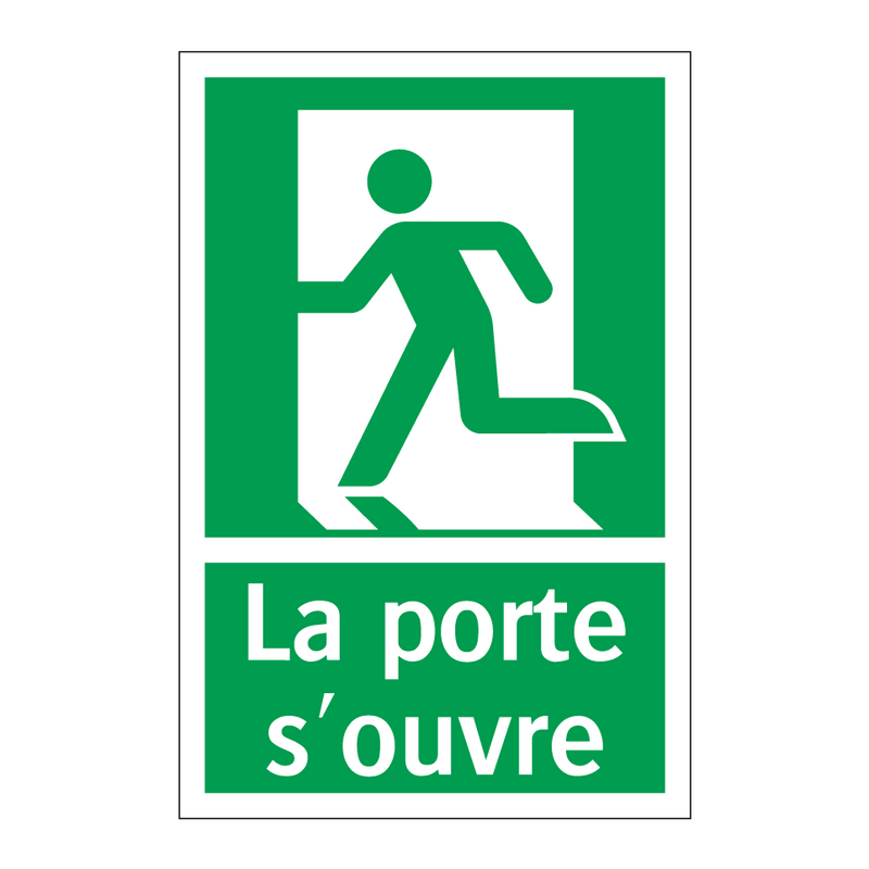 La porte s'ouvre