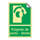 Poignée de porte - droite
