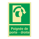 Poignée de porte - droite