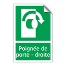 Poignée de porte - droite