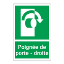 Poignée de porte - droite
