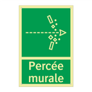 Percée murale
