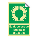 Équipement de sauvetage aquatique