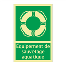 Équipement de sauvetage aquatique