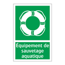 Équipement de sauvetage aquatique