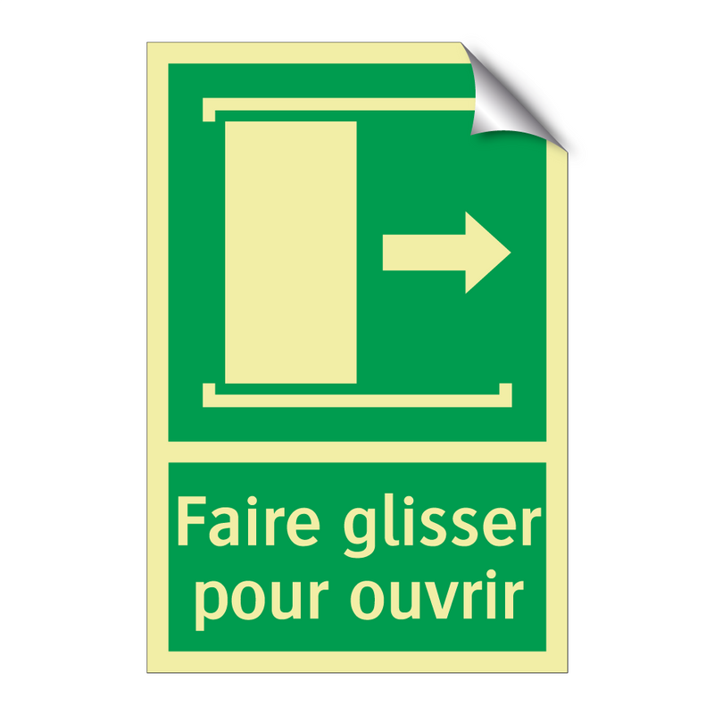 Faire glisser pour ouvrir