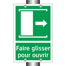 Faire glisser pour ouvrir
