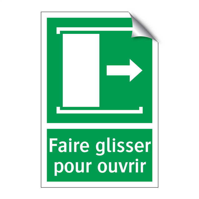 Faire glisser pour ouvrir