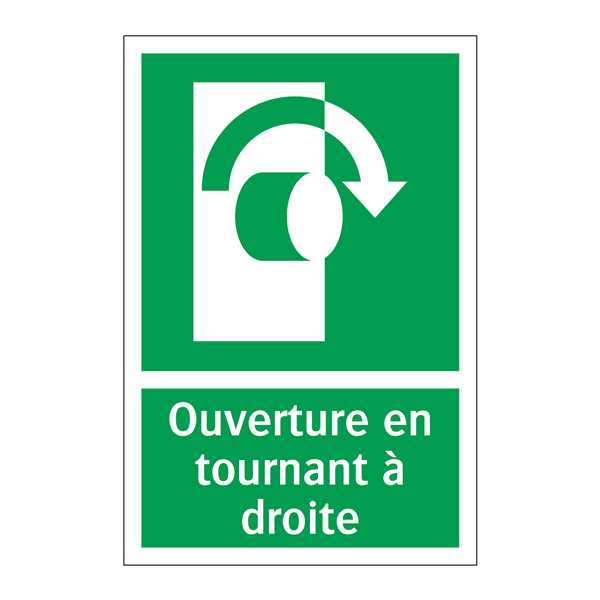 Ouverture en tournant à droite