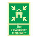 Site d'évacuation temporaire