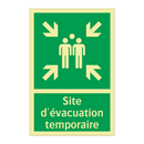 Site d'évacuation temporaire