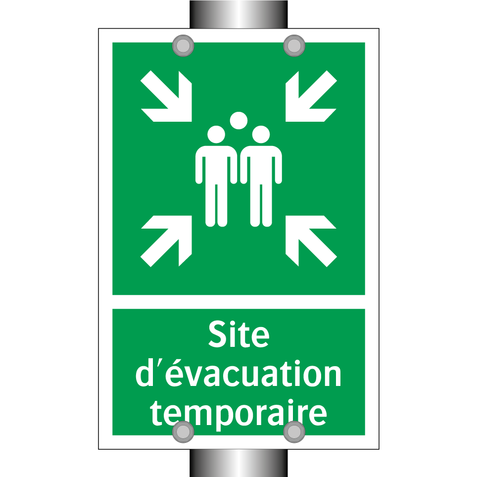 Site d'évacuation temporaire