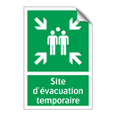 Site d'évacuation temporaire