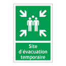 Site d'évacuation temporaire
