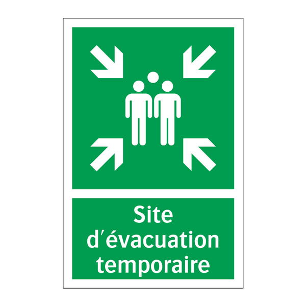 Site d'évacuation temporaire
