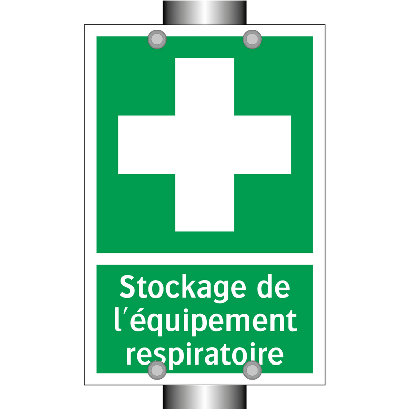 Stockage de l'équipement respiratoire