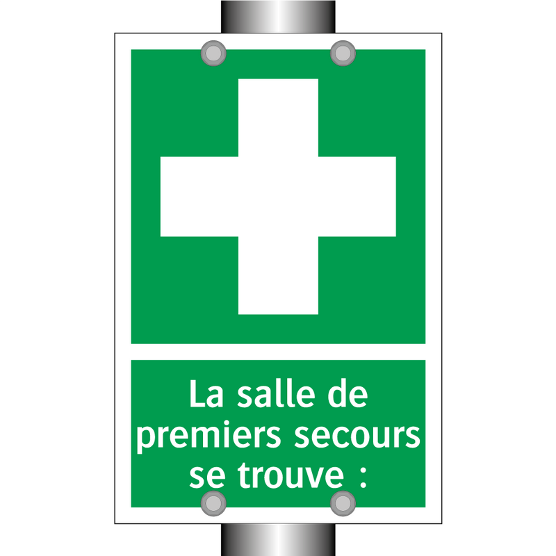 La salle de premiers secours se trouve :