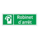 Robinet d'arrêt
