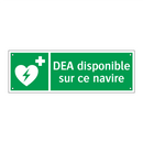 DEA disponible sur ce navire
