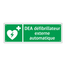 DEA défibrillateur externe automatique