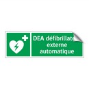 DEA défibrillateur externe automatique