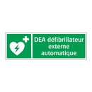 DEA défibrillateur externe automatique