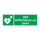 DEA Défibrillateur sur place