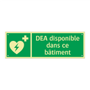DEA disponible dans ce bâtiment