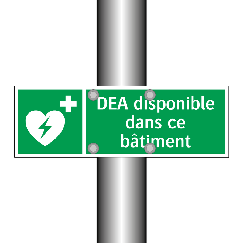 DEA disponible dans ce bâtiment