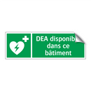 DEA disponible dans ce bâtiment