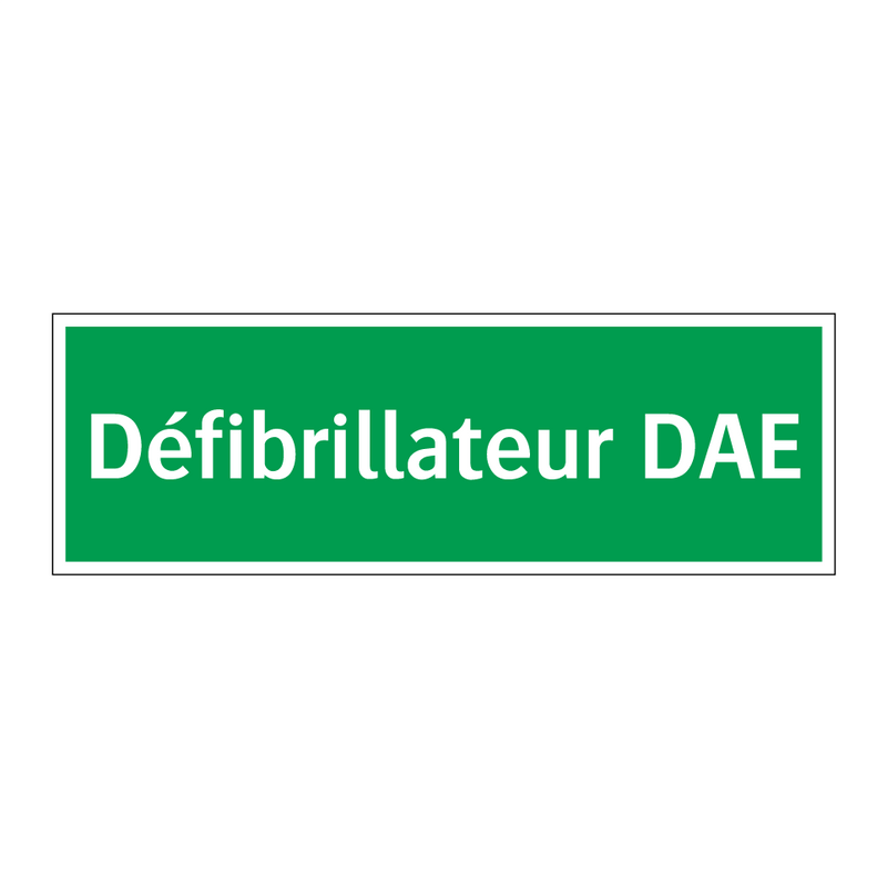 Défibrillateur DAE