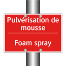 Pulvérisation de mousse - Foam spray