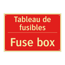 Tableau de fusibles - Fuse box