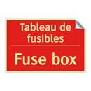 Tableau de fusibles - Fuse box