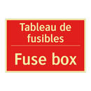 Tableau de fusibles - Fuse box