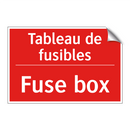 Tableau de fusibles - Fuse box