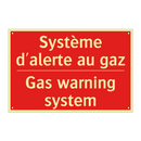 Système d'alerte au gaz - Gas warning system