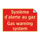 Système d'alerte au gaz - Gas warning system