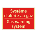 Système d'alerte au gaz - Gas warning system