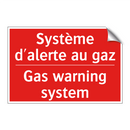 Système d'alerte au gaz - Gas warning system