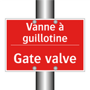 Vanne à guillotine - Gate valve
